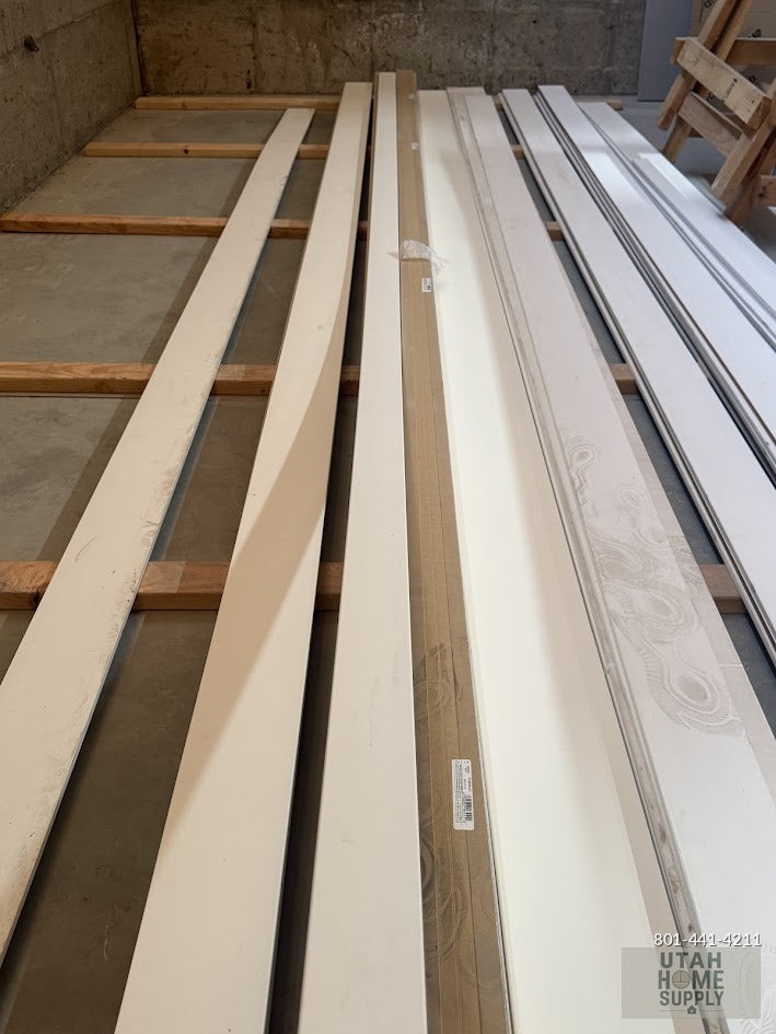 3 1/4" Primed MDF Door Casing #313 — Per Piece (17 ft) | Utah Home Supply