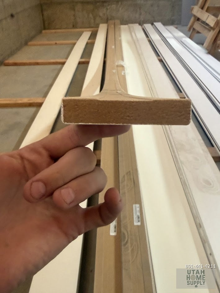 3 1/4" Primed MDF Door Casing #313 — Per Piece (17 ft) | Utah Home Supply