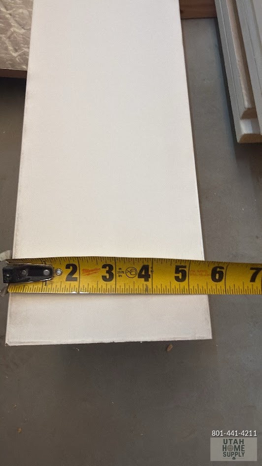 11/16" x 5 1/2" x 17' Primed MDF Header (E2E) #106 — Per Piece (17 ft) | Utah Home Supply