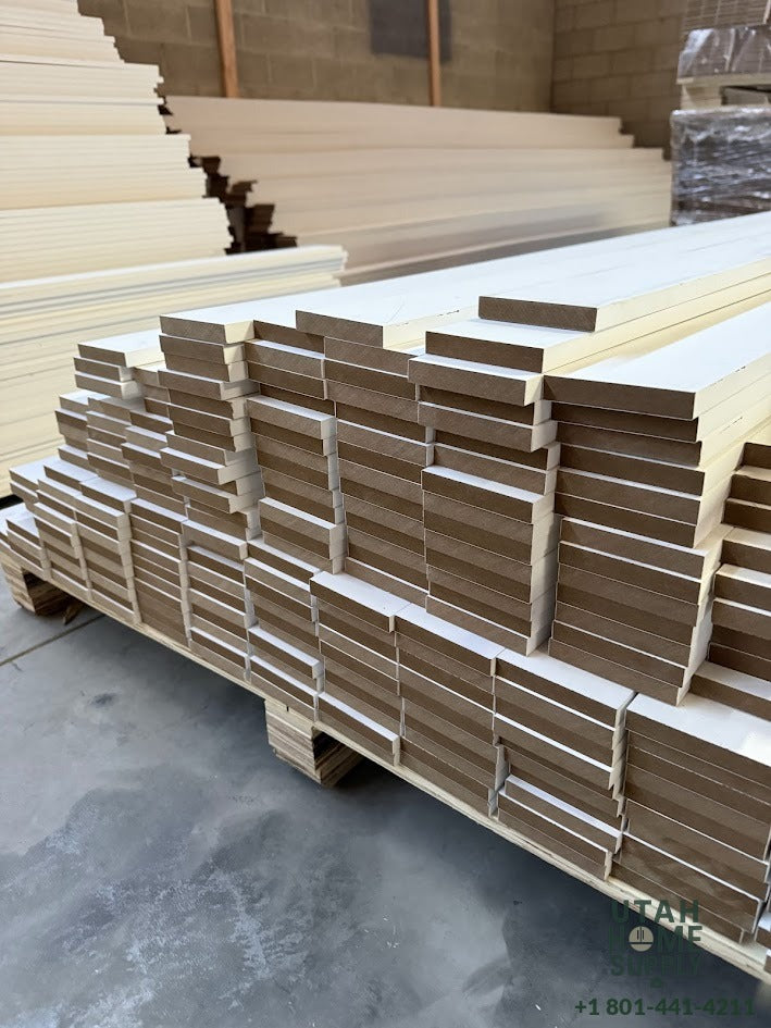 3 1/4" Primed MDF Door Casing — Per Linear Foot | Utah Home Supply