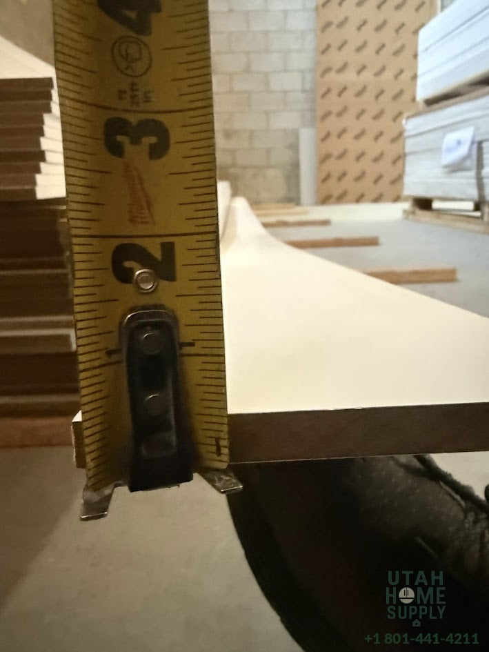 5 1/2" Primed MDF Baseboard — Per Linear Foot | Utah Home Supply