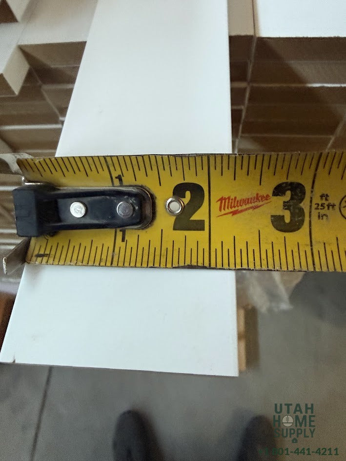 2 1/4" Primed MDF Door Casing — Per Linear Foot | Utah Home Supply
