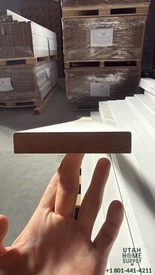 3 1/4" Primed MDF Door Casing — Per Linear Foot | Utah Home Supply