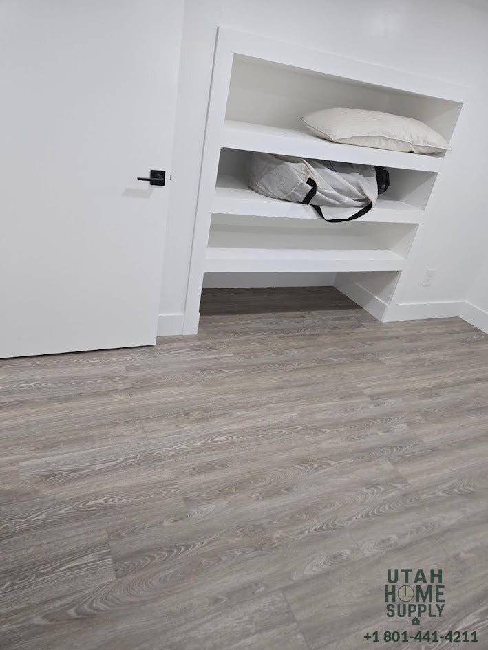 5mm LVP Flooring — Shadow | $55 Per Box / $2.50 Per Sq Ft | Utah Home Supply